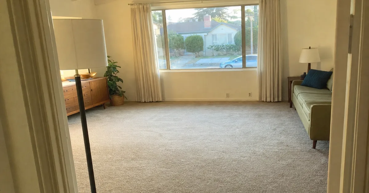 Pasadena, CA: a residential carpeted room